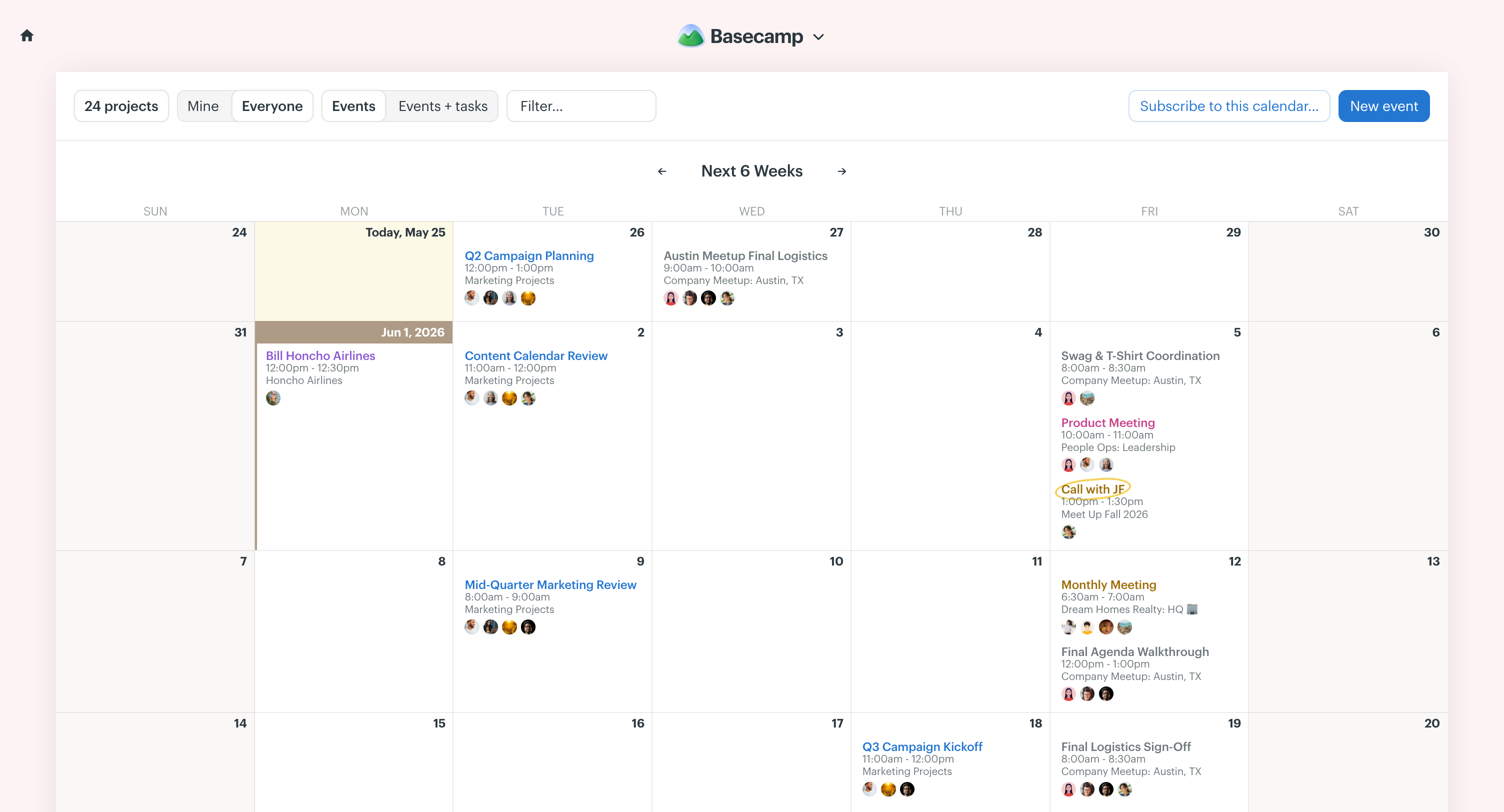 The Basecamp Calendar for big dates
