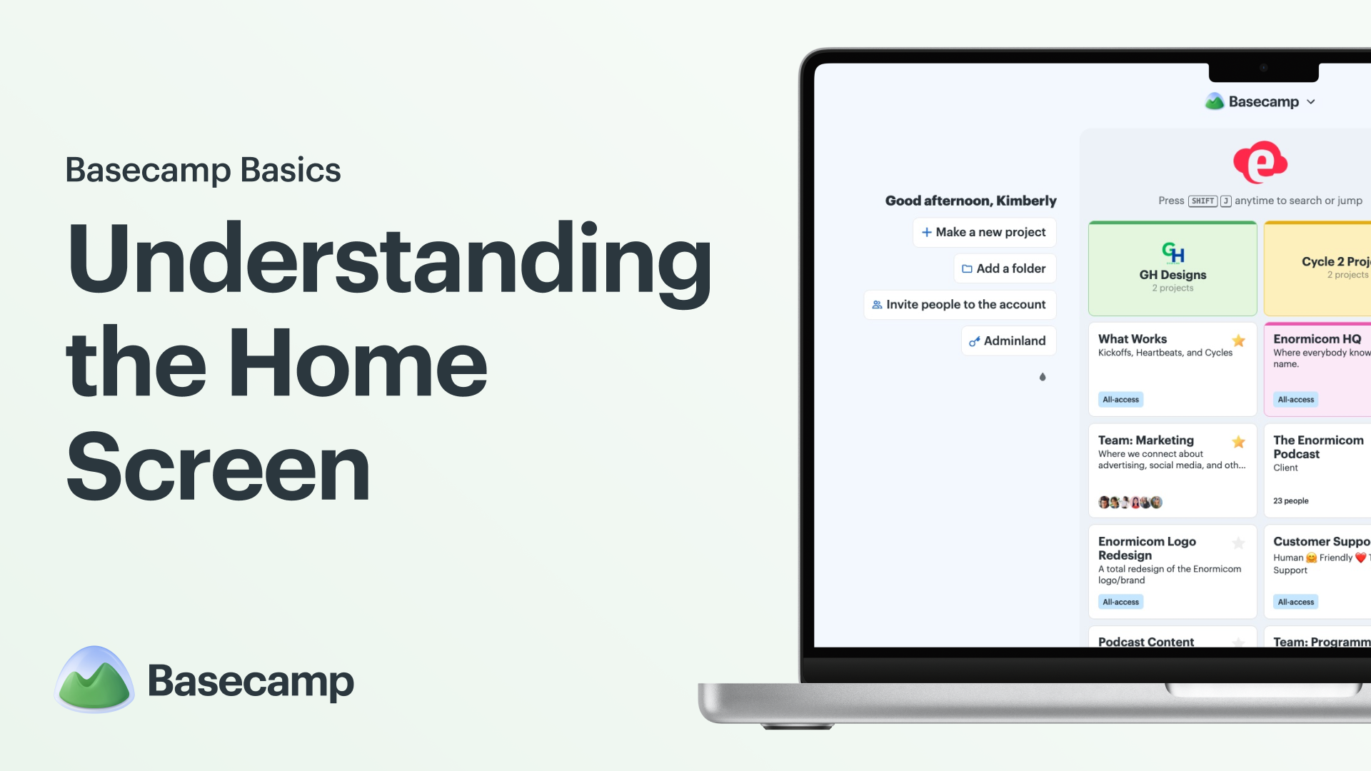 Understanding the Home Screen